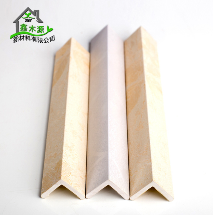 廠家直銷生態(tài)木包覆陽(yáng)角線 新型裝飾材料室內(nèi)裝飾線條25*25陽(yáng)角線