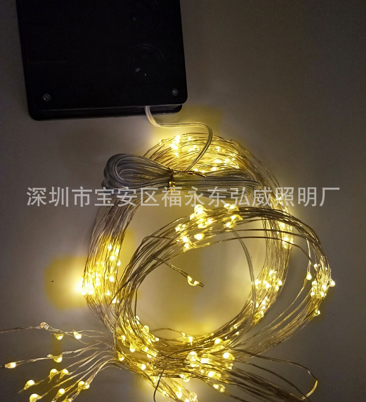 太陽(yáng)能樹(shù)藤燈銅線/銀線燈串，太陽(yáng)能銅線/銀線燈串，樹(shù)藤燈串