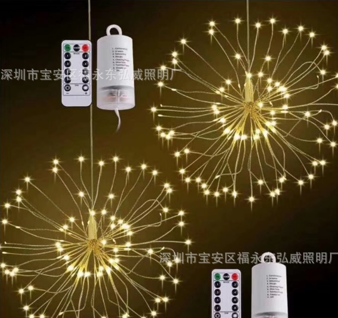 跨境led*燈太陽能燈串圣誕節(jié)*燈*造型銅線燈戶外裝飾燈