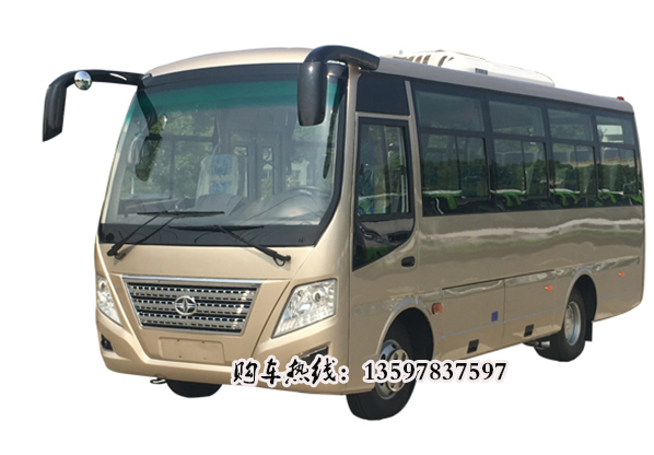 華策26座通勤客車 華策6.7米員工上下班接送車價格
