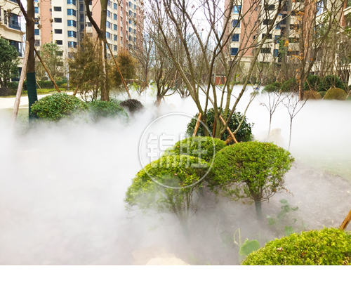 地產(chǎn)小區(qū)人造霧設(shè)備 景觀噴霧系統(tǒng)園林景區(qū)* 南京錦勝霧森