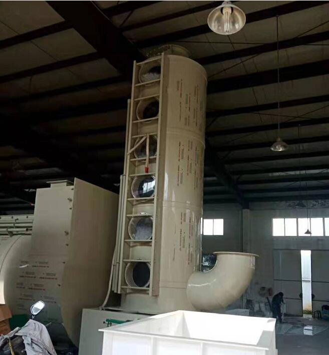 廠家定制PP廢氣吸收塔  浙江PP酸霧吸收塔廠家