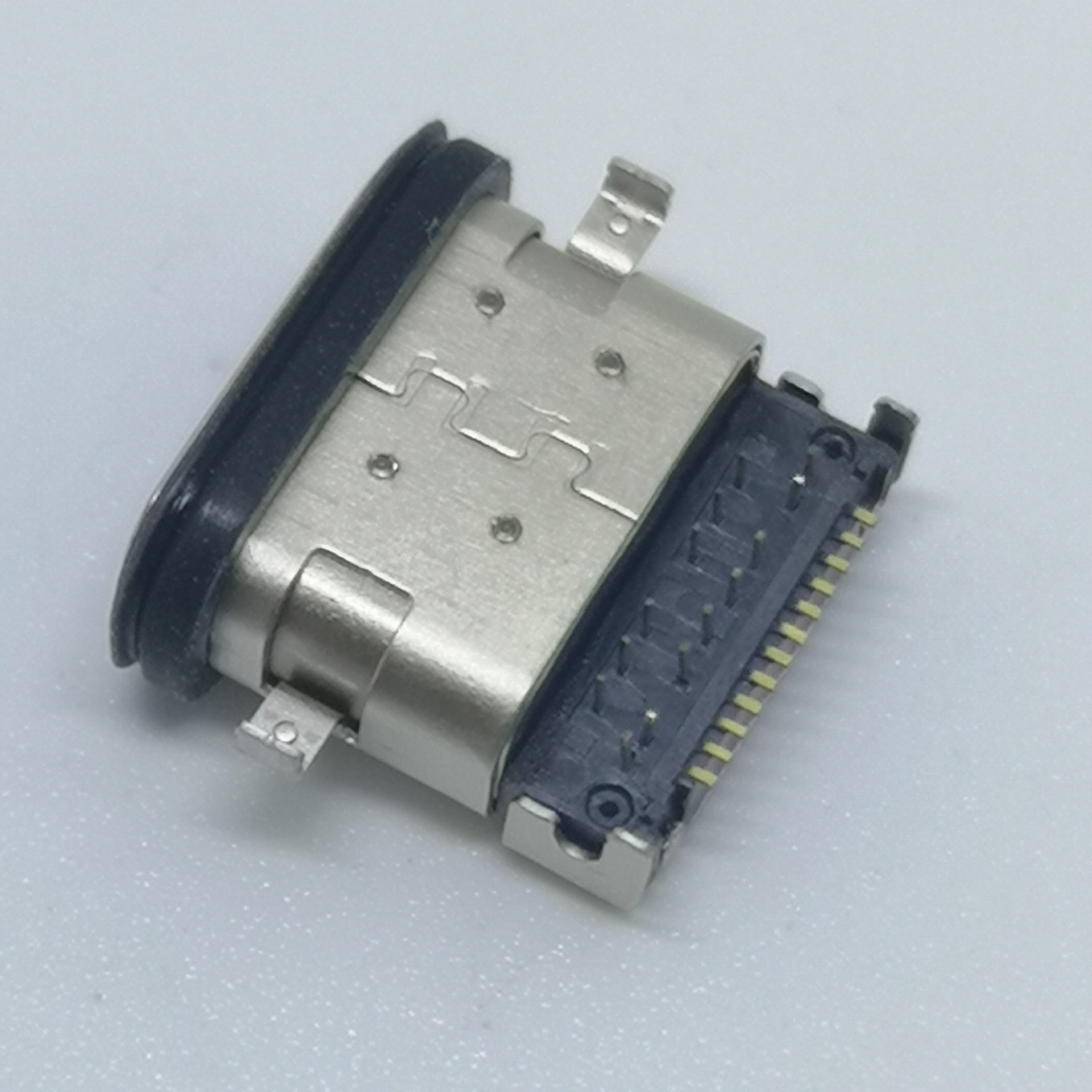 Type-c防水母座24P沉板廠家  Type-c防水母座價格 防水連接器廠家直銷