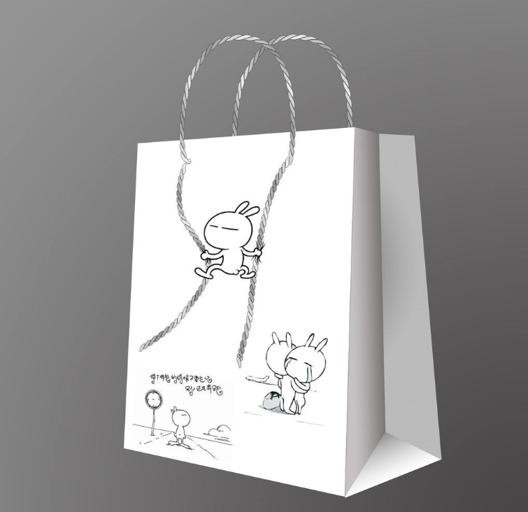 山東朱氏印務(wù)手提紙袋購物袋禮品袋 公司宣傳手提袋