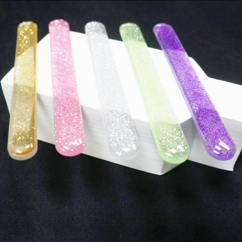 木之美廠家專業(yè)生產(chǎn)美甲工具指甲銼拋光打磨納米玻璃銼