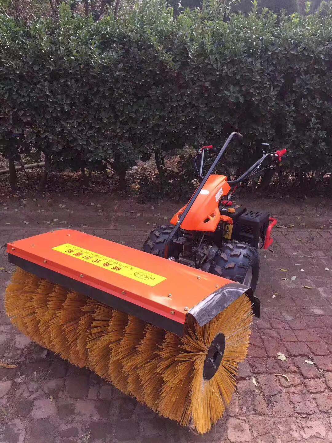 除雪機 街道馬路掃雪機 15馬力掃雪車 1.1米全齒輪掃雪機