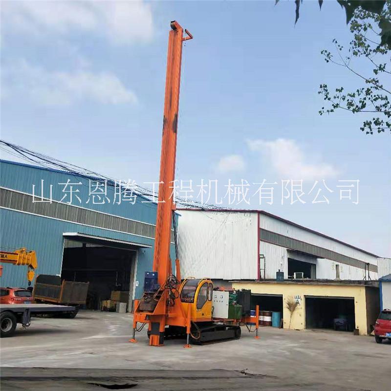 12米長(zhǎng)螺旋鉆機(jī) 履帶長(zhǎng)螺旋CFG灌樁機(jī) 履帶液壓打樁機(jī)