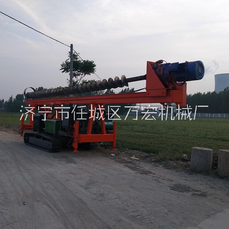 長螺旋建筑地基打樁機(jī) 履帶式護(hù)坡鉆機(jī) 履帶CFG鉆機(jī)