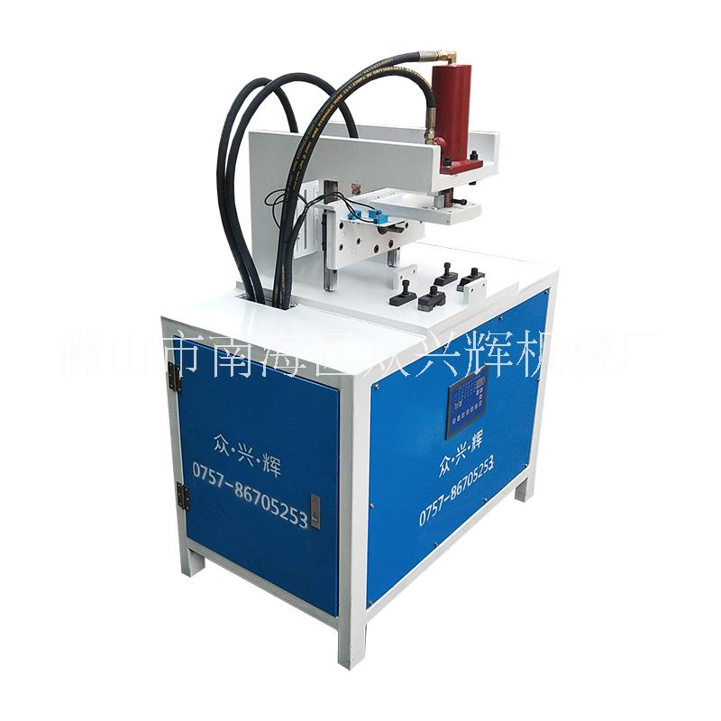 方管沖角機(jī)切角機(jī)45度對(duì)折90度直角一次成型機(jī)切口機(jī)不銹鋼沖孔機(jī) 方管切角機(jī)
