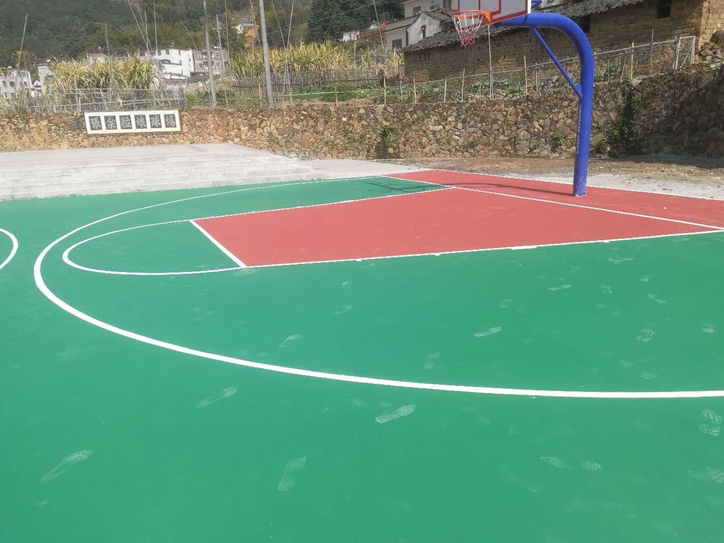 惠州硅PU籃球場(chǎng) 韶關(guān)硅PU羽毛球場(chǎng) 梅州丙烯酸籃球場(chǎng)