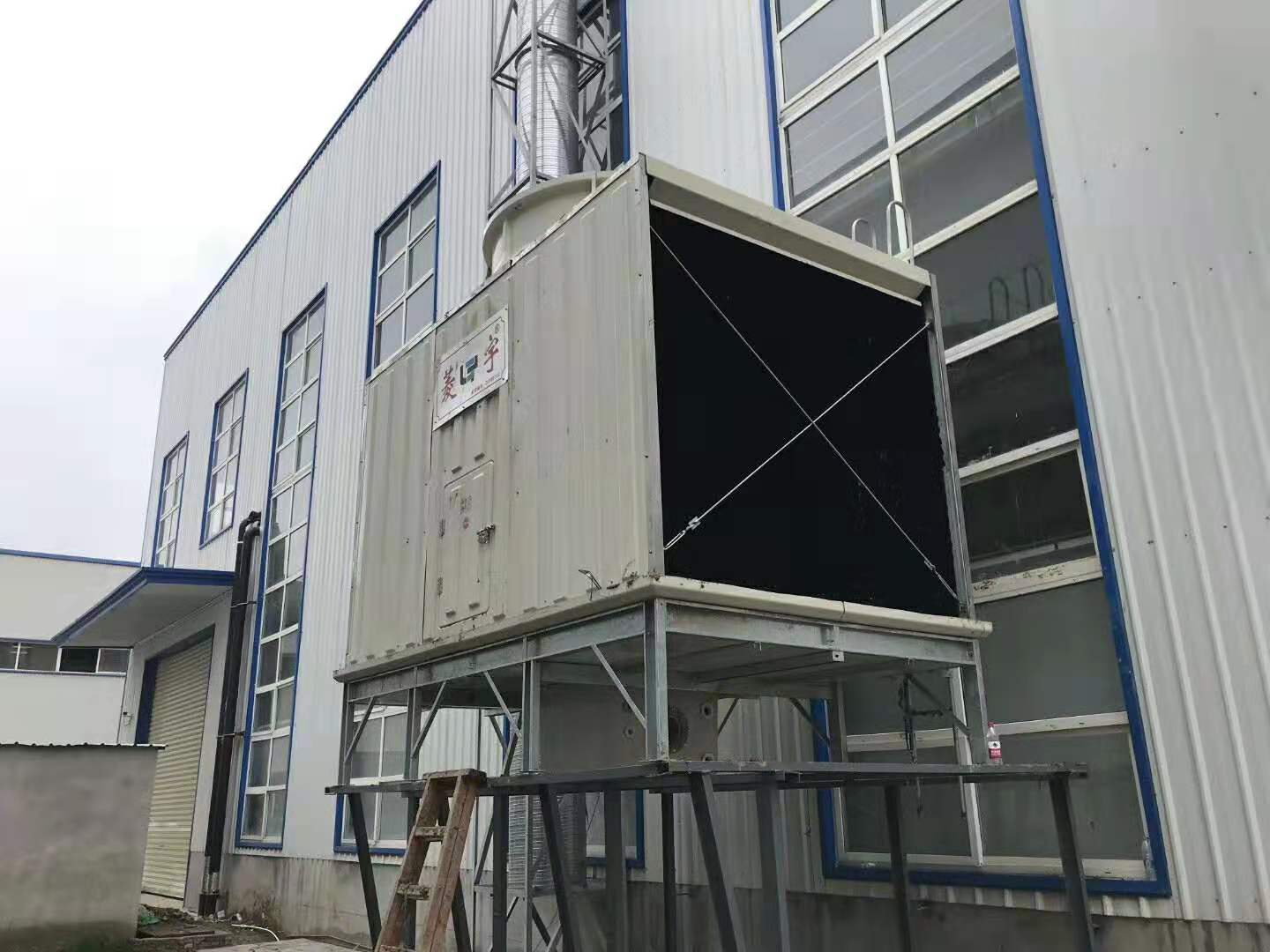 鄭州市方形冷卻塔廠家 低噪音400噸方形冷卻塔