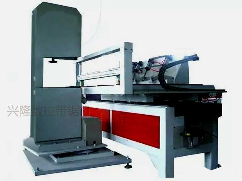 廣東湛江興隆數(shù)控木工電腦帶鋸機(jī)細(xì)木曲線鋸木工帶鋸
