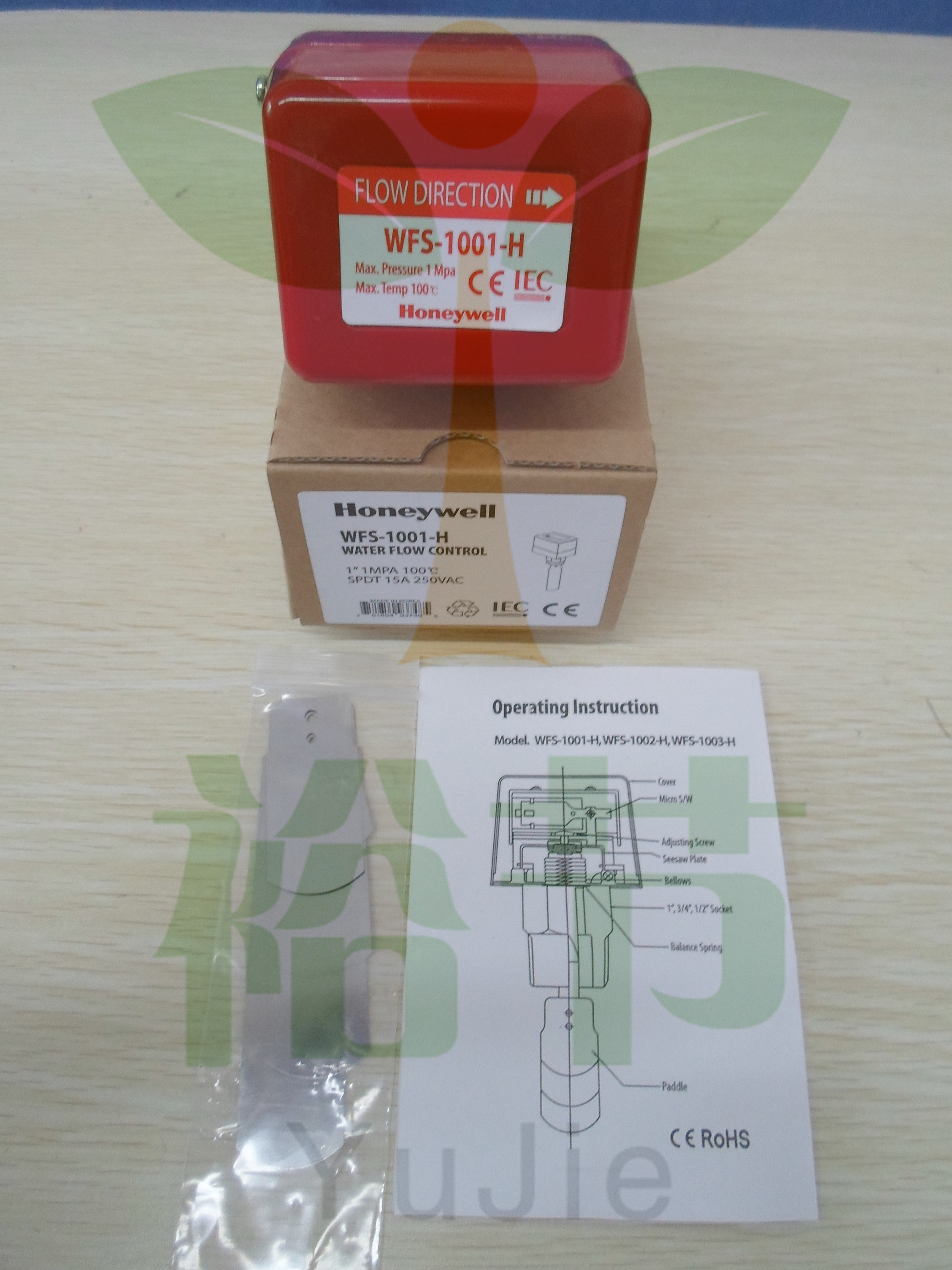 Honeywell霍尼韋爾WFS-1001-H流量開關(guān)1寸水流開關(guān)傳感器4分