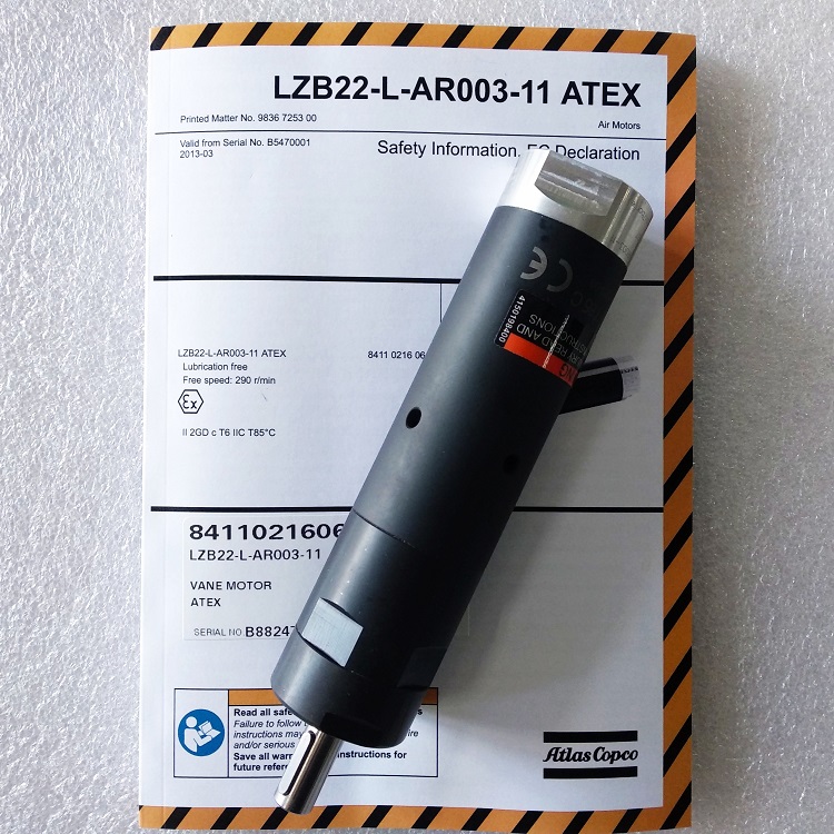 LZB22-L-AR003-11 ATLAS 微型氣動馬達(dá) 葉片式小型氣馬達(dá) 防爆氣馬達(dá)
