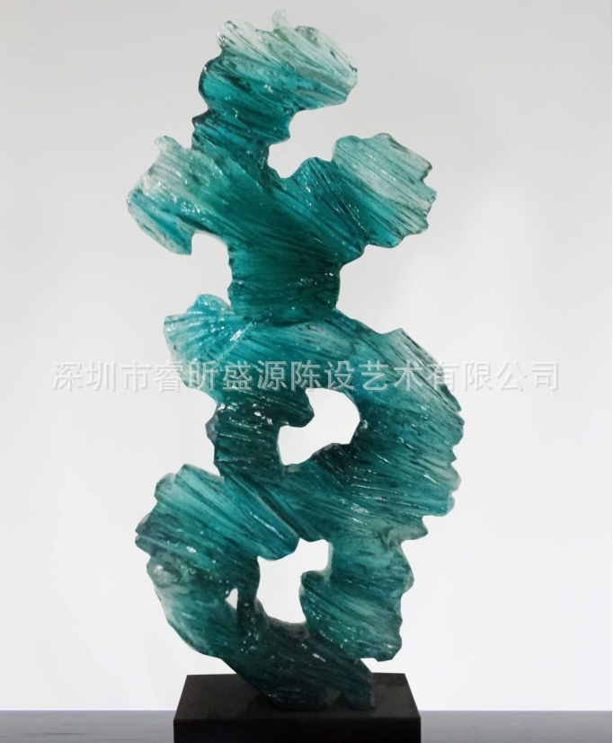 *處透明樹(shù)脂擺件 高透明樹(shù)脂雕塑擺件 樹(shù)脂家居擺件陳設(shè)