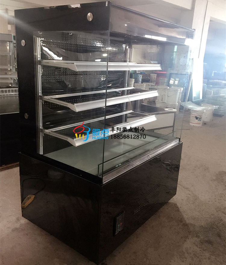 供應(yīng)浙江立式敞開式蛋糕柜供應(yīng)廠家開放式三明治冷藏柜
