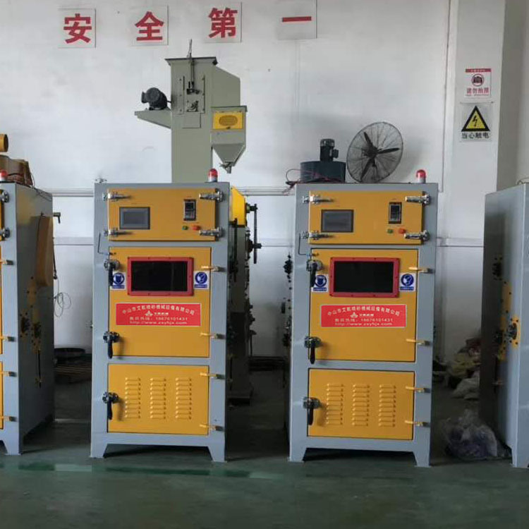 天門履帶自動噴砂機 電木類去毛邊自動噴砂機