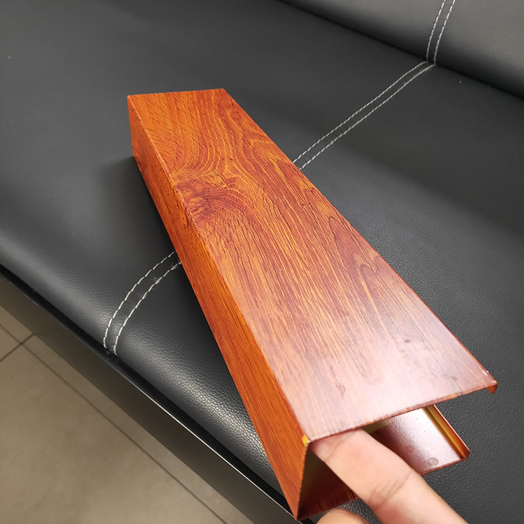 廈門鋁方通吊頂 木紋鋁方通 60X100鋁方通