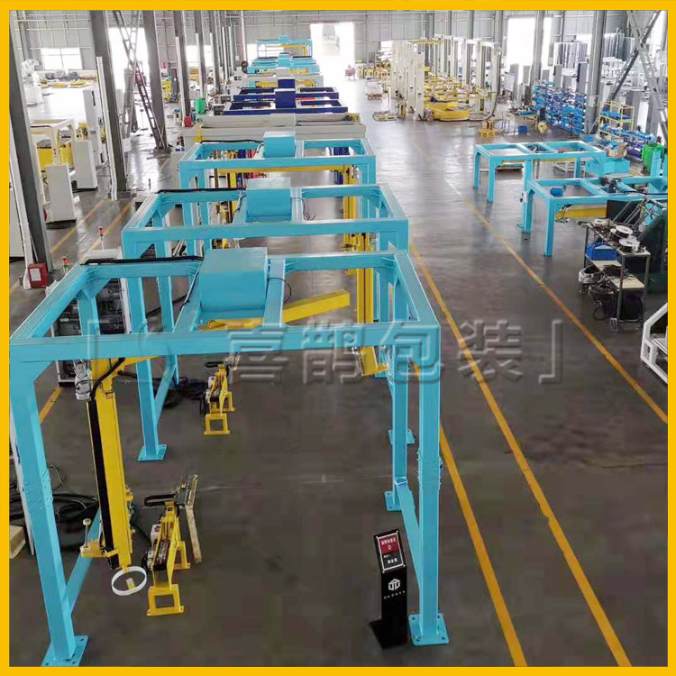 山東懸臂纏繞包裝機流水線 可現(xiàn)場測量山東*