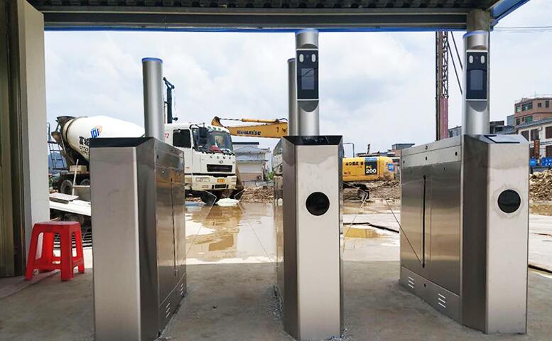工地三輥閘人行通道閘機工地實名制人臉識別門禁考勤系統(tǒng)