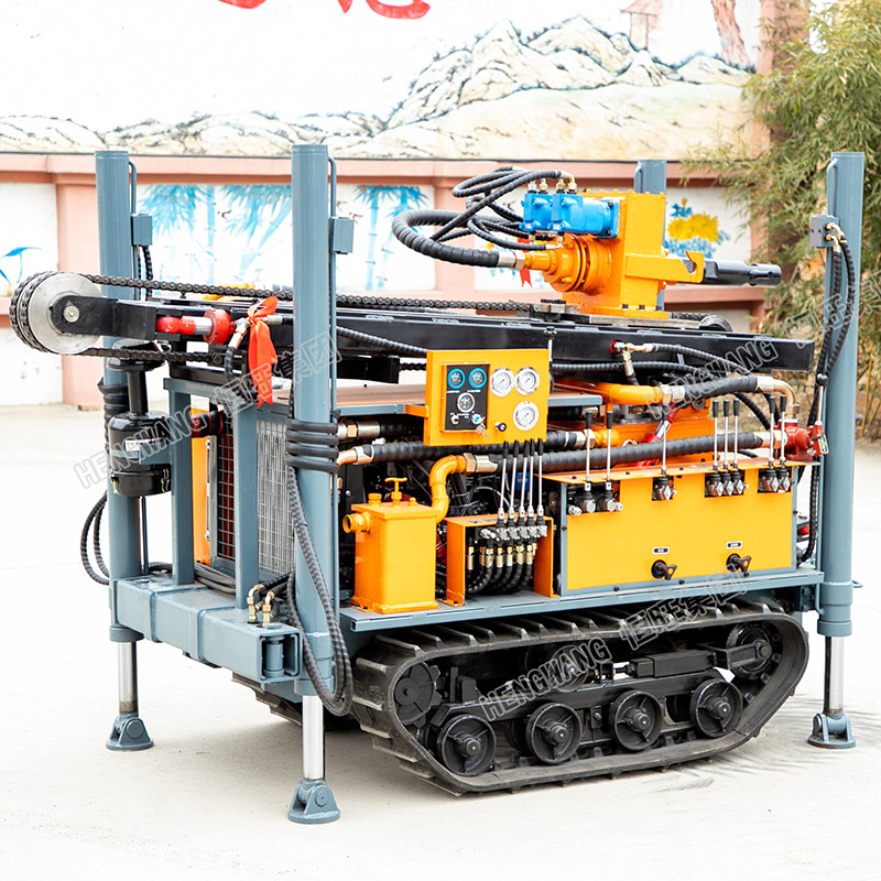 160氣動水井鉆機 氣動打井機 農(nóng)家院氣動打井機 履帶式氣動水井鉆機