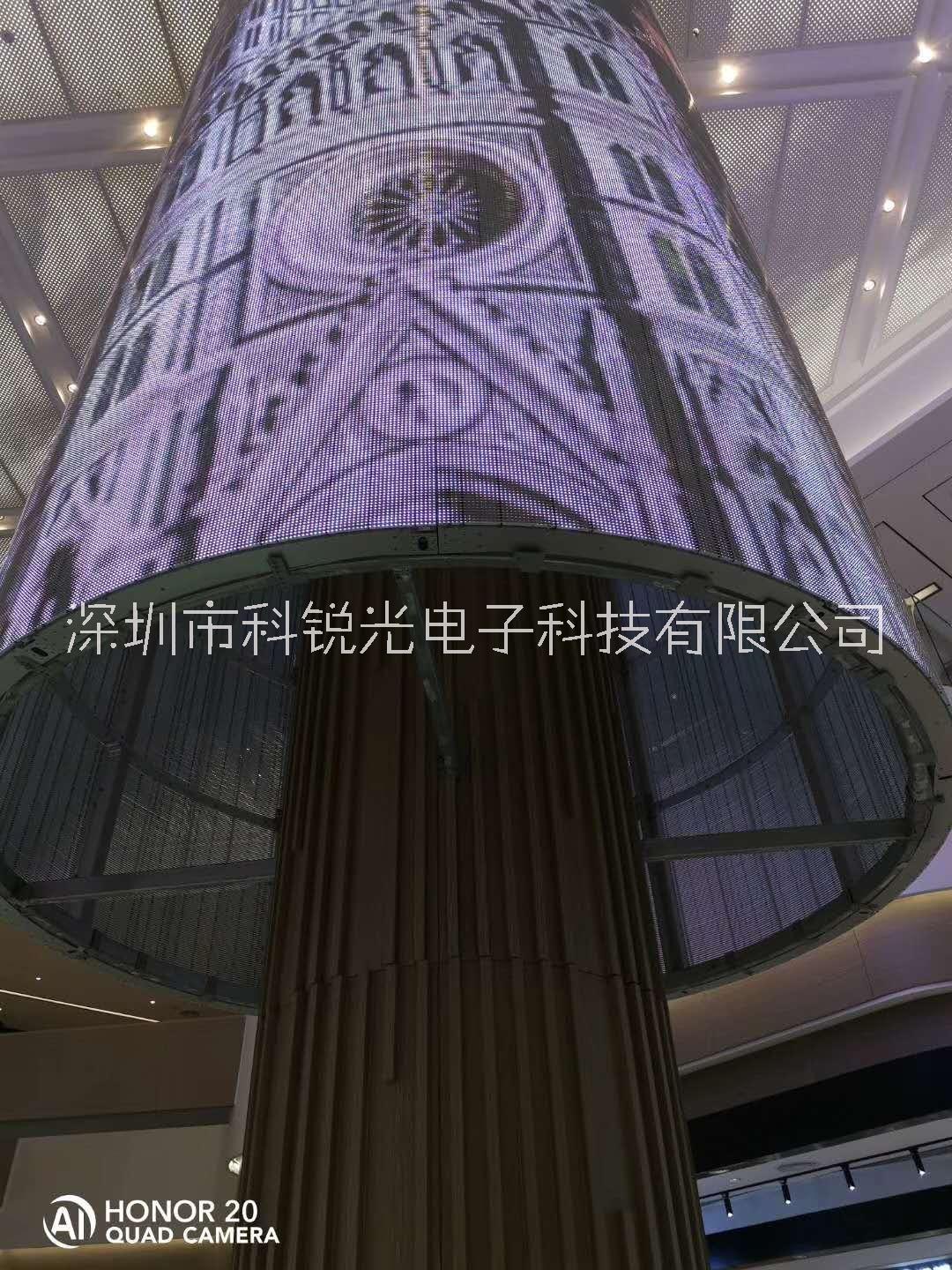 光電LED玻璃屏透明LED電子顯示屏LED光電玻璃