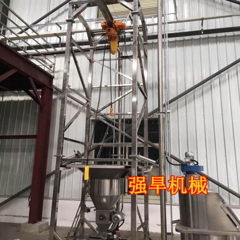 廣東粉體噸袋破包機(jī)定制 粉體噸包投料站生產(chǎn)廠家