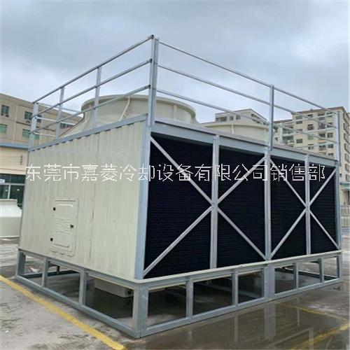 東莞冷卻塔廠家直銷100T橫流式方形冷卻塔，精準(zhǔn)冷卻塔維修