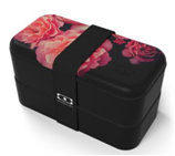 monbento 原創(chuàng)印花飯盒雙層分格微波爐便當(dāng)盒日式飯盒 花開富貴