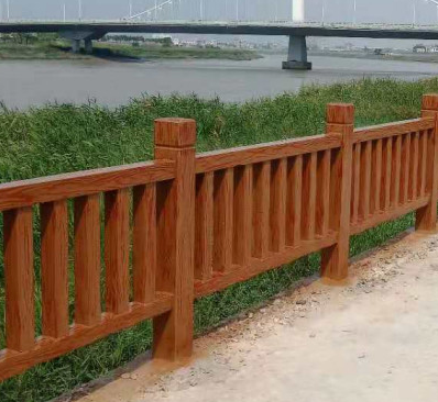 仿木欄桿市場價格  仿木欄桿廠家 仿木欄桿廠家直銷
