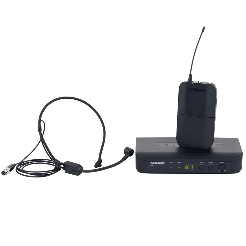 Shure BLX14/PGA31 舒爾無線頭戴話筒 頭戴無線話筒 心形電容領夾話筒 無線頭戴話筒
