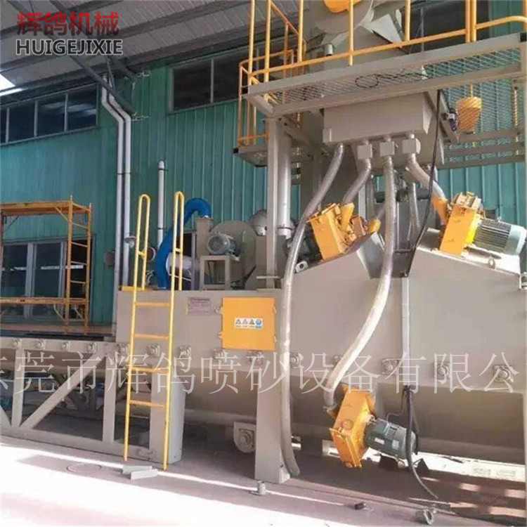 8拋頭雙面拋丸機(jī)鋼板雙面拋丸機(jī) 鋼管雙面拋丸打砂機(jī)  不銹鋼門雙面拋丸機(jī)