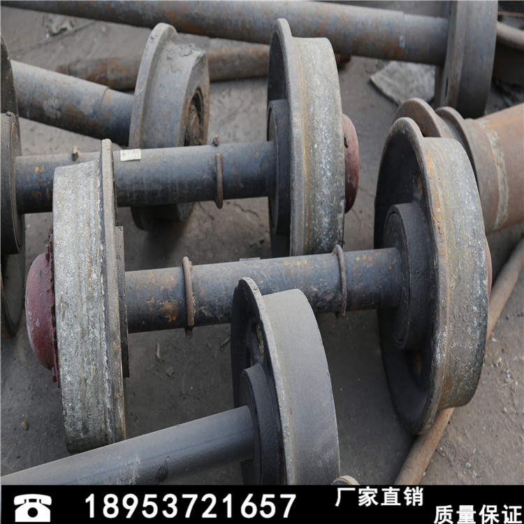 廠家供應(yīng)礦車輪對 軌道輪  礦車