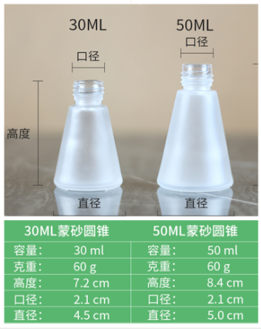 蒙砂香薰瓶無(wú)火香薰小玻璃瓶50ml*空瓶藤條揮發(fā)精油瓶支持定做