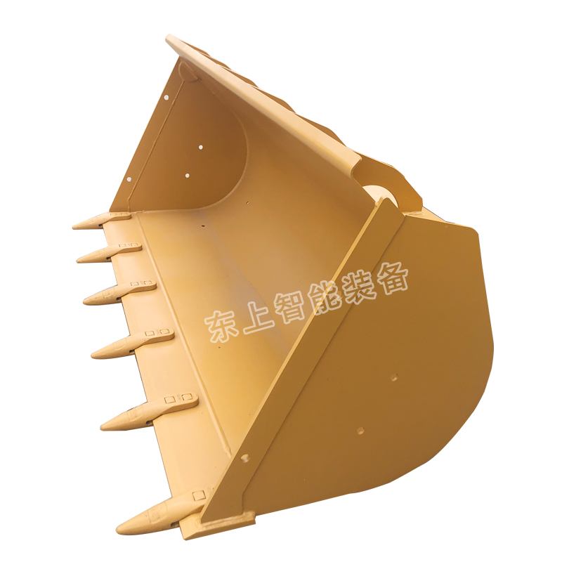 廠家定制Q345鋼板材質(zhì)裝載機(jī)鏟斗 龍工855鏟車標(biāo)準(zhǔn)斗供應(yīng)