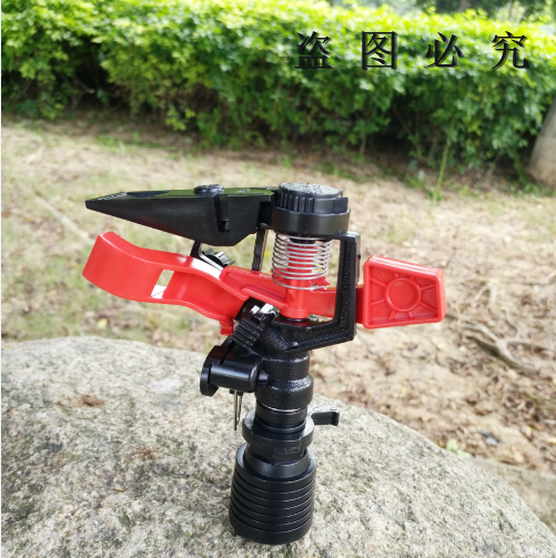 農(nóng)業(yè)園林園藝灌溉可調(diào)搖臂噴頭360度自動旋轉(zhuǎn)花園灑水器噴灌