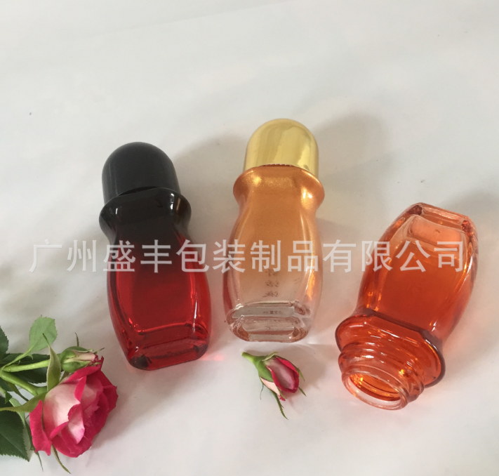 50ml痛滾滾 滾珠瓶 走珠玻璃精油瓶 香體露按摩油藥瓶 化妝品瓶