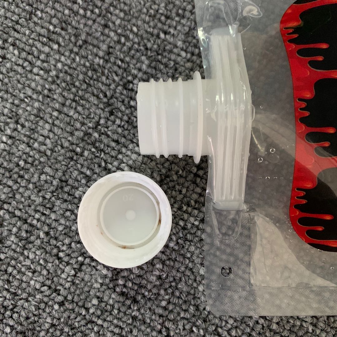 方形果汁飲料透明吸嘴袋 牛奶豆?jié){吸嘴袋 大口徑果凍果醬泥吸嘴自立袋