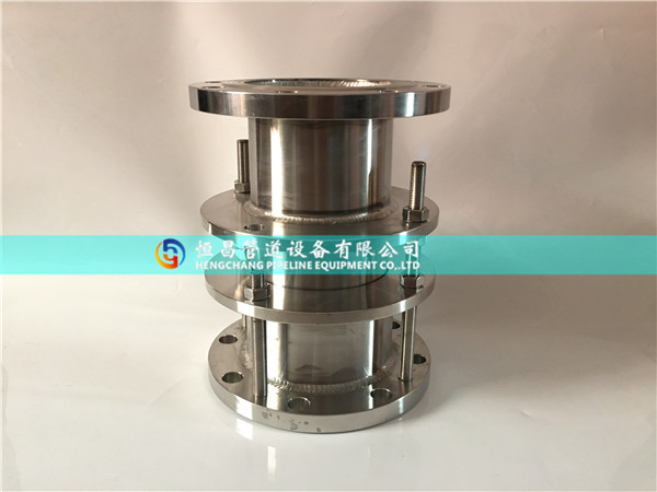 不銹鋼雙法蘭限位伸縮接頭廠家