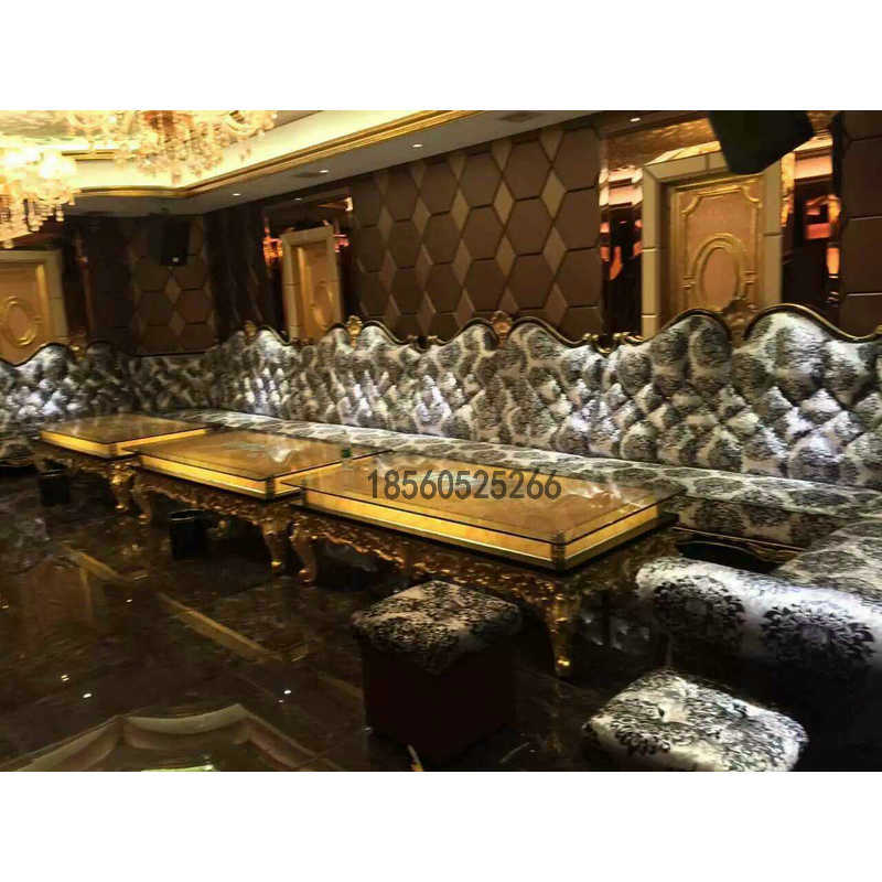 東營 KTV沙發(fā)歐式沙發(fā)KTV包廂沙發(fā)KTV量販實木皮沙發(fā)廠家