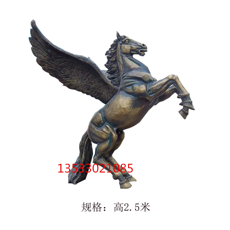 玻璃鋼歐式獨(dú)角獸飛馬雕塑擺件|*部歐式飛馬裝飾雕塑 |大型廣場(chǎng)飛馬雕塑廠家