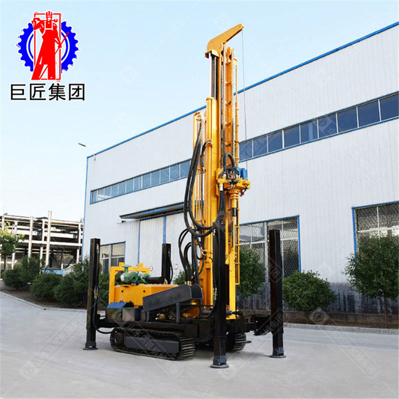 全液壓頂驅(qū)式?jīng)_擊鉆井機(jī) CJD-500履帶式氣動(dòng)水井鉆機(jī)