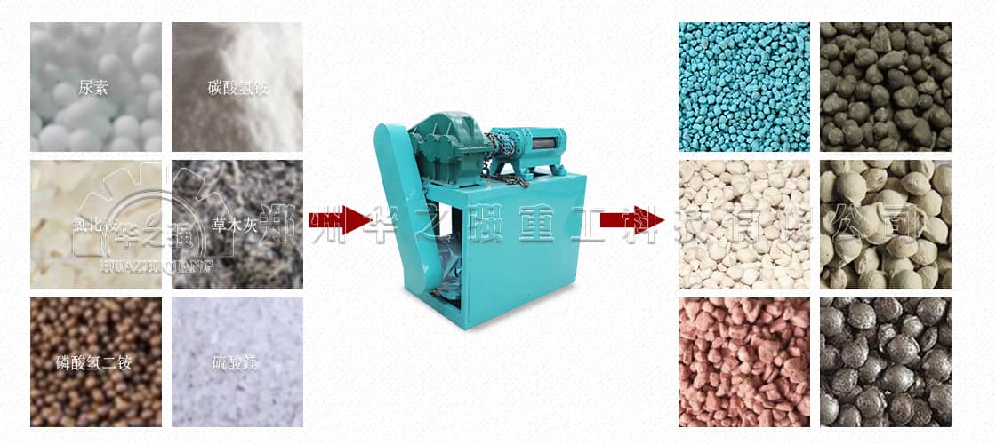 華之強(qiáng)有機(jī)肥對輥擠壓造粒機(jī)設(shè)備生產(chǎn)線研發(fā)生產(chǎn)