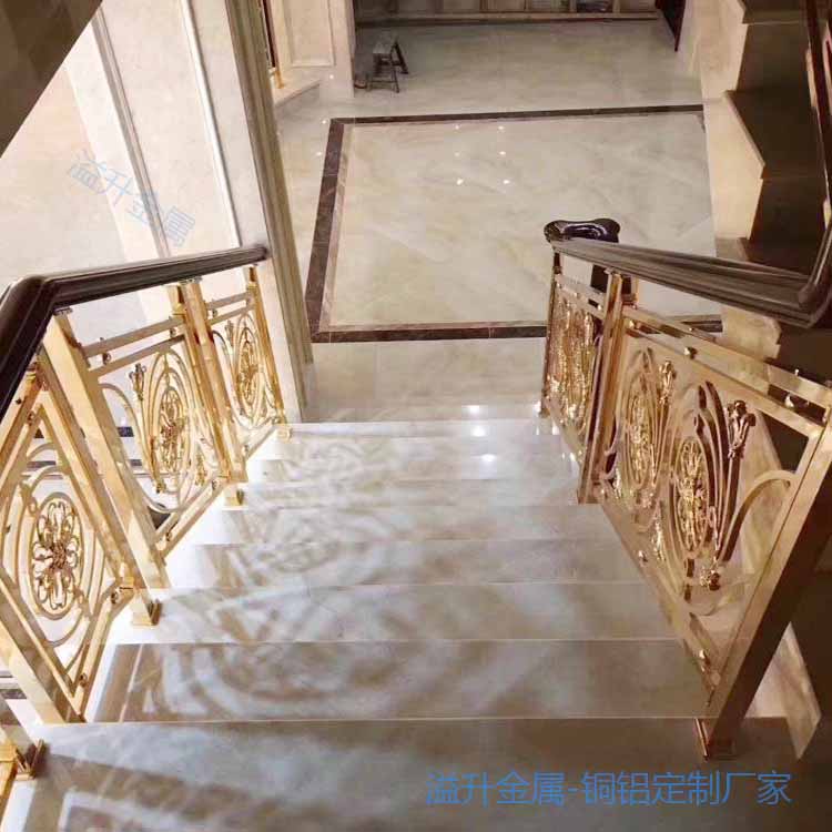 張家口鋁藝樓梯扶手 當(dāng)代流行款