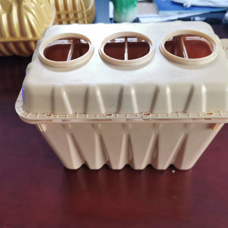 河南省安陽鶴壁甕體式塑料三格化糞 雙翁化糞池廠家