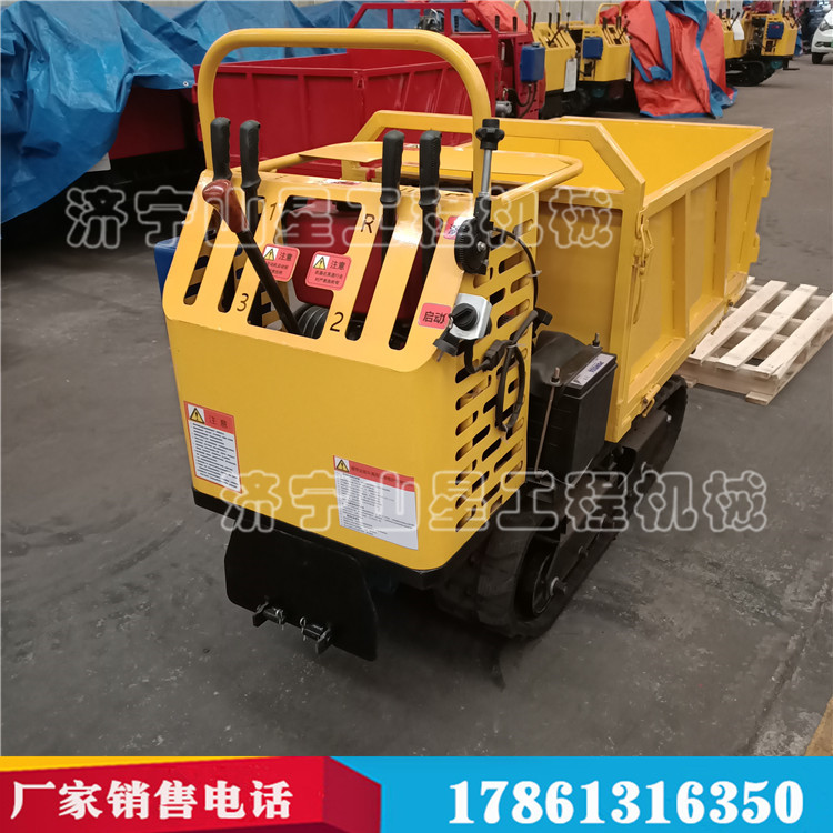 承載1.5噸履帶運(yùn)輸車 手扶工程履帶拖拉機(jī) 農(nóng)用履帶自卸運(yùn)輸車