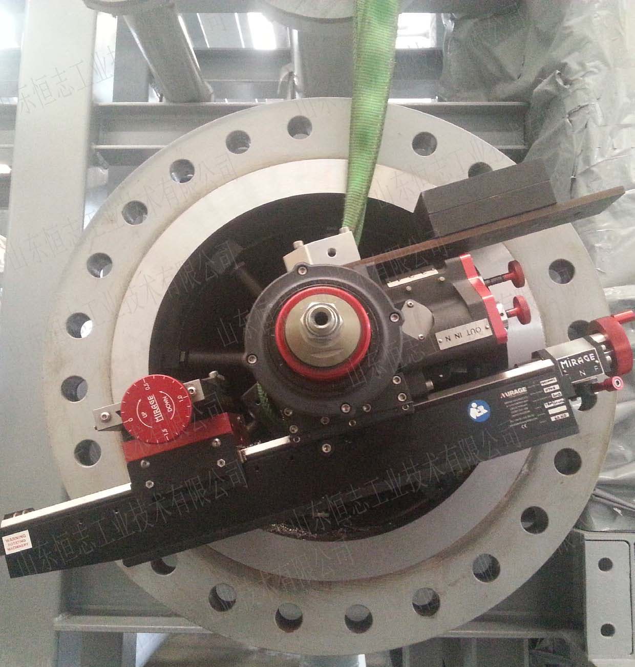 內(nèi)卡式法蘭端面加工機1500型   現(xiàn)貨直銷