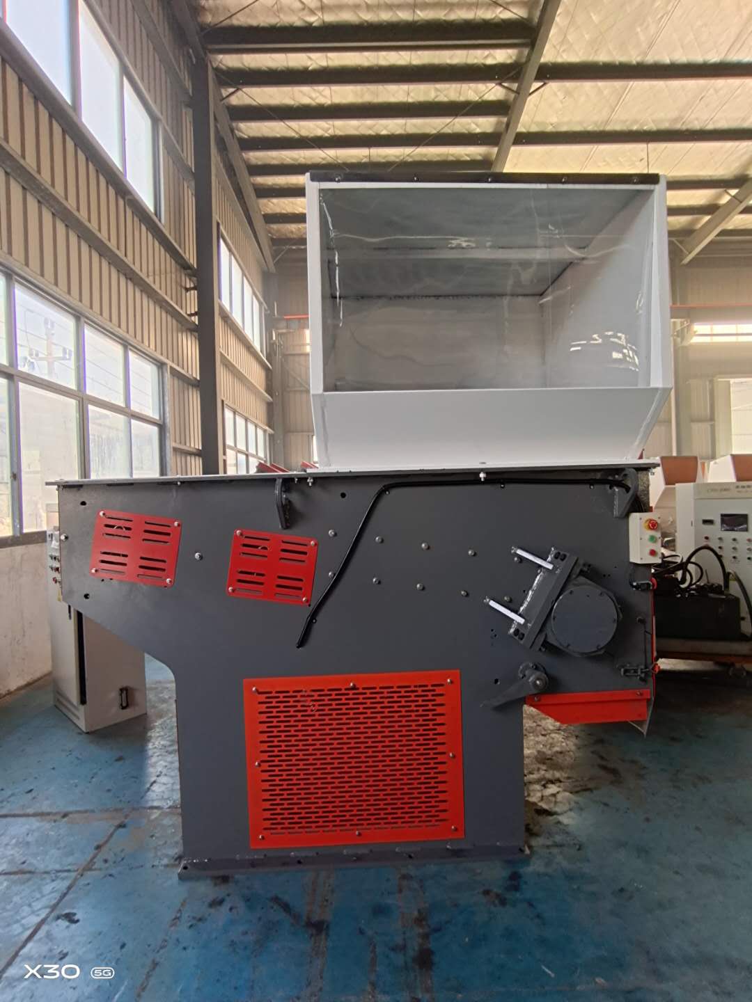 大型管材單軸撕碎機 管件 PE管材單軸撕碎機