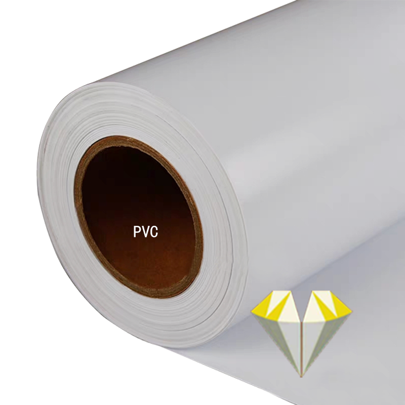 水性高透明180克PVC硬片打印材料塑料卷材膠片相框保護膜pc塑料片
