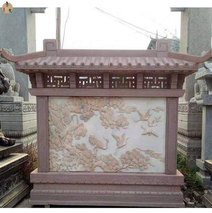 卓發(fā)雕塑 庭院石雕屏風(fēng)雕塑 晚霞紅石浮雕屏風(fēng)生產(chǎn)廠家價(jià)格 晚霞紅石雕屏風(fēng)